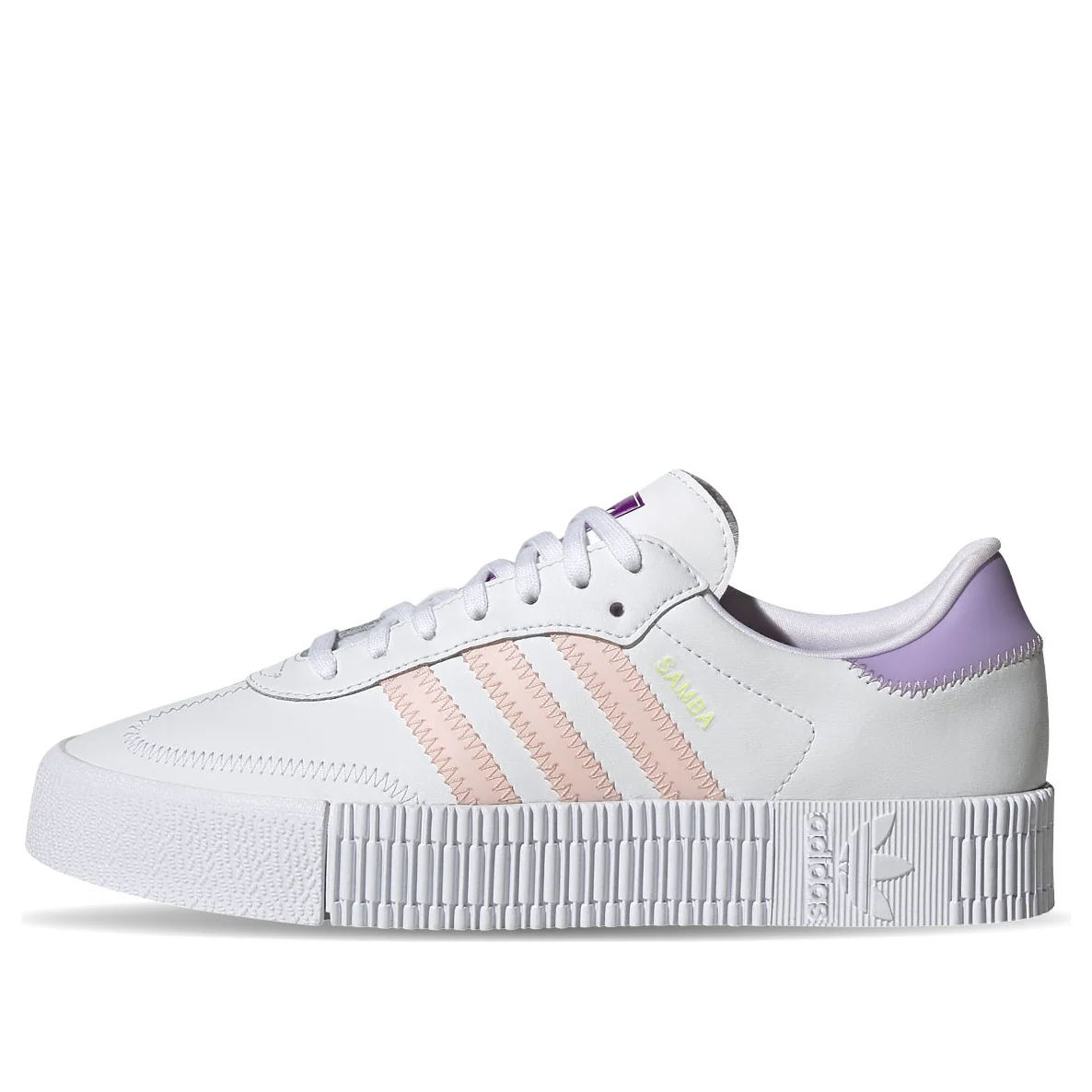 (WMNS) adidas Sambarose 'White Pink Purple' FX8103