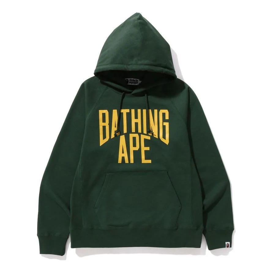A Bathing Ape NYC Logo Hoodie 'Green' 1J80-114-007-GRN