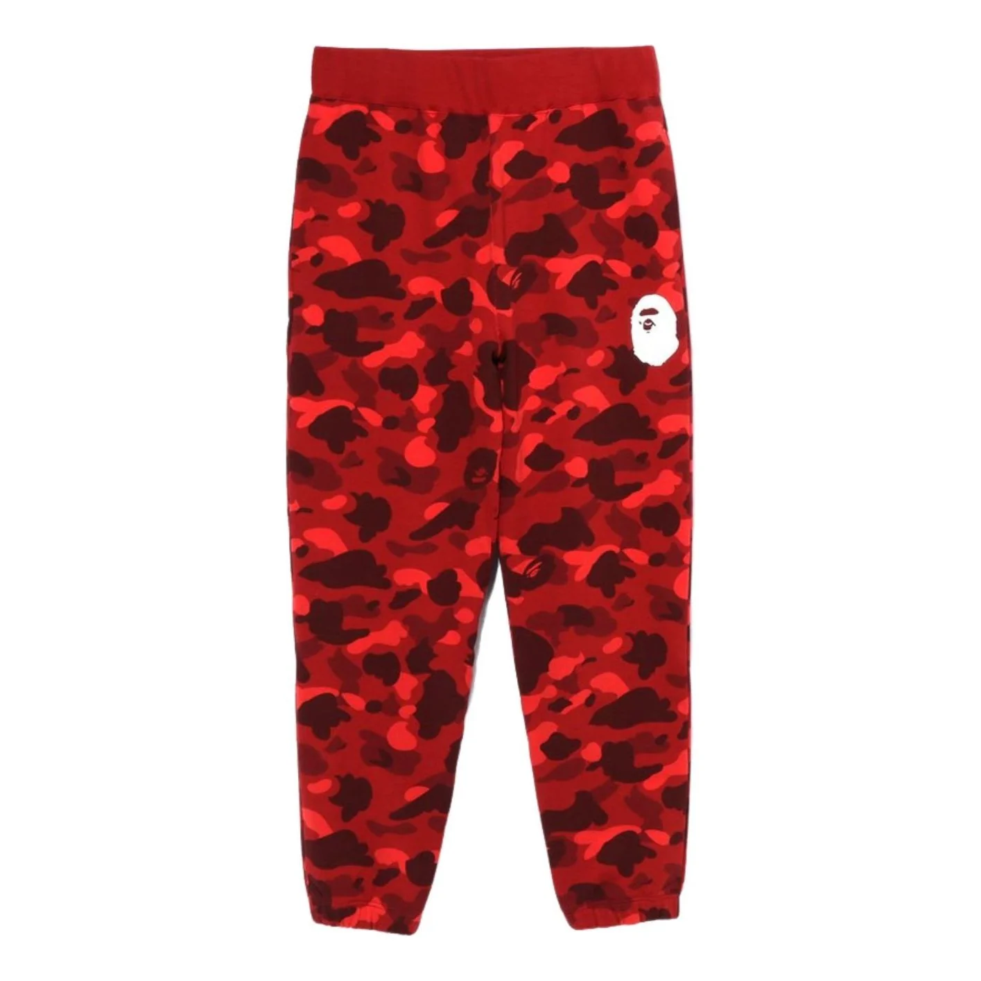 A Bathing Ape Color Camo Wide Fit Sweat Pants 'Red' 1J30-152-011-RED