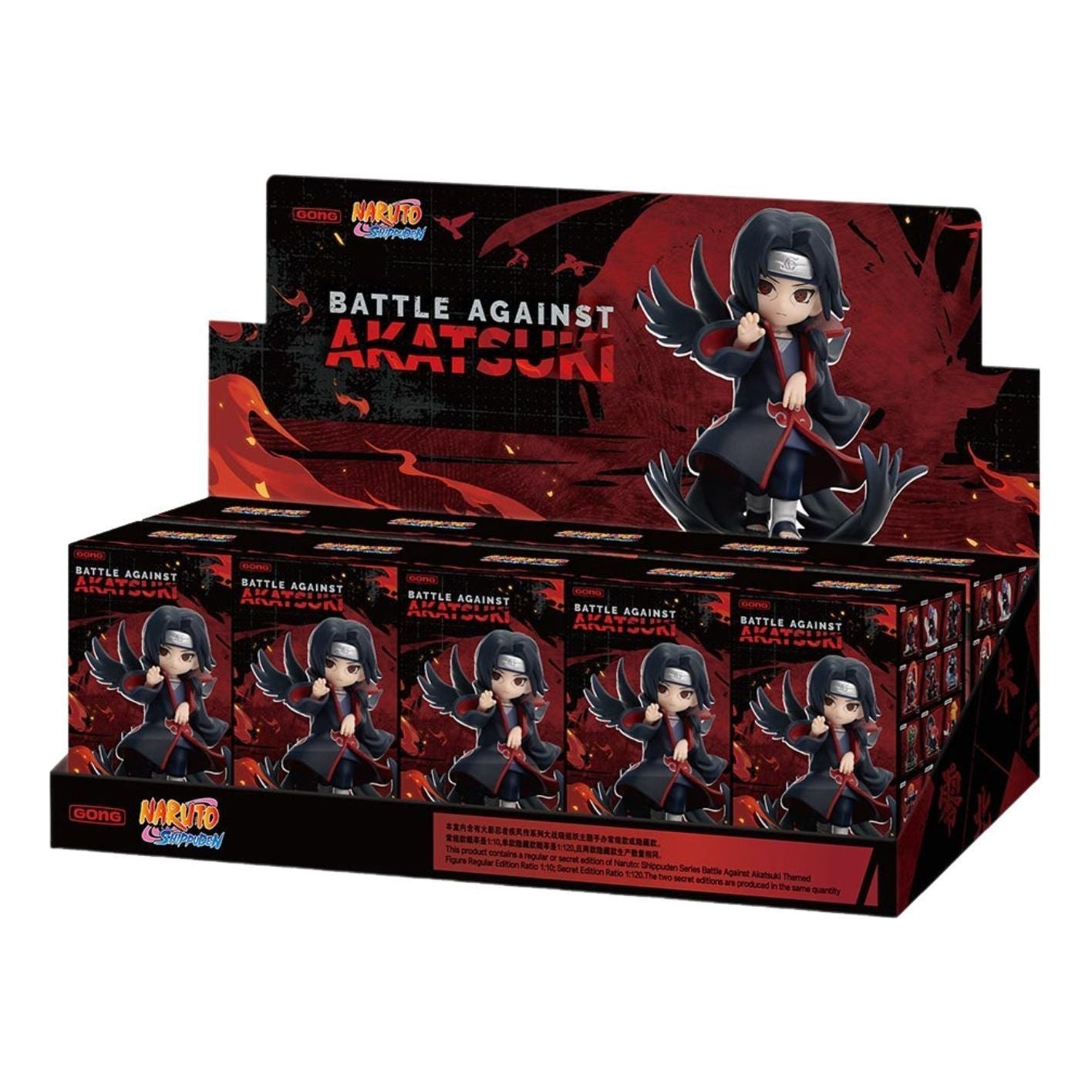 Pop Mart Naruto Shippuden Series Battle Against Akatsuki Themed Figure Sealed Cases (10 Bind Boxes) PPMT-2510-0074-996160654