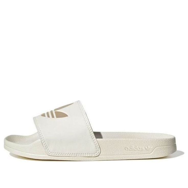 (WMNS) adidas Adilette Lite Slides Asia Sizing 'Off White Warm Sandstone' JQ2581