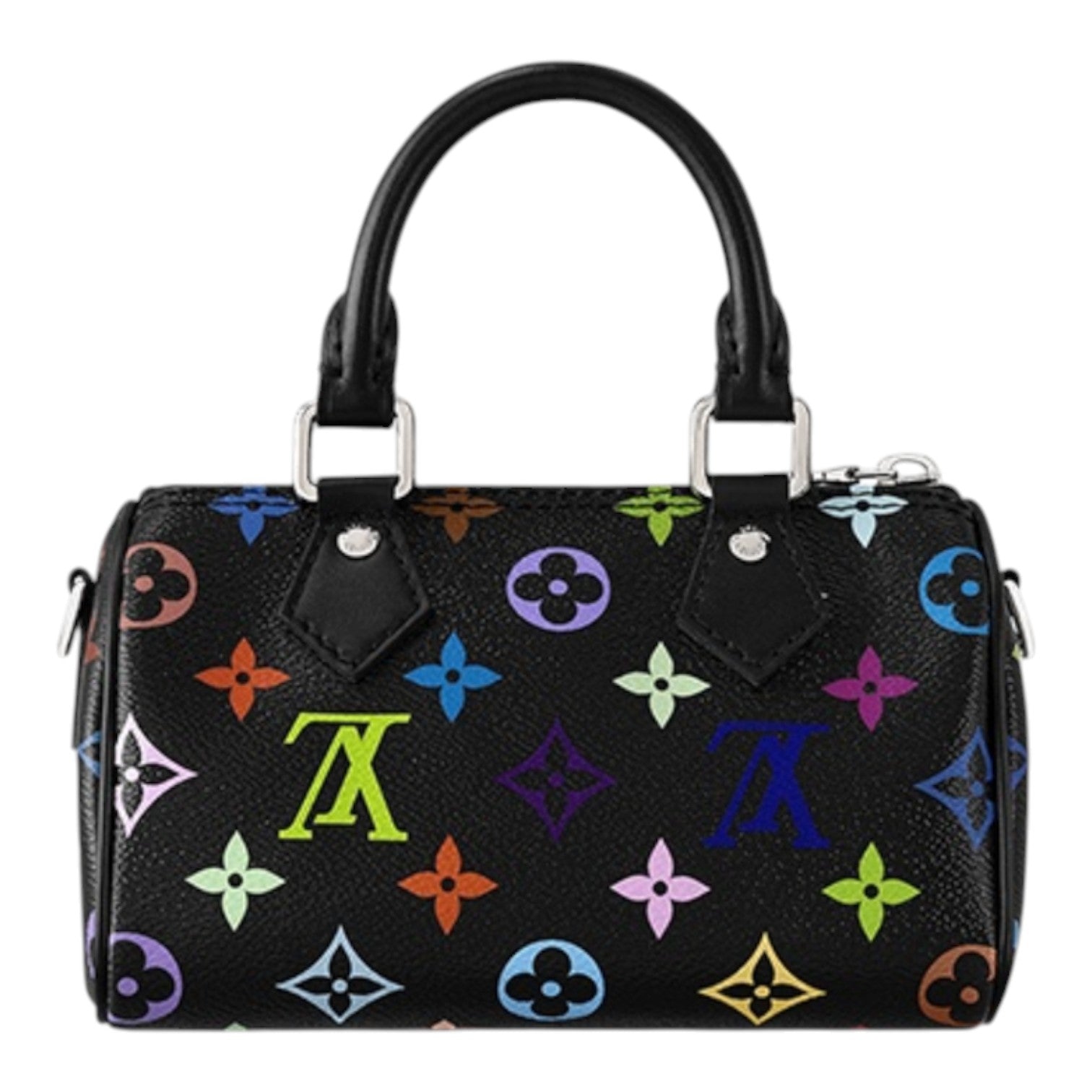 LOUIS VUITTON x Takashi Murakami Nano Speedy 'Black Multicolored' M13406 - Image 4