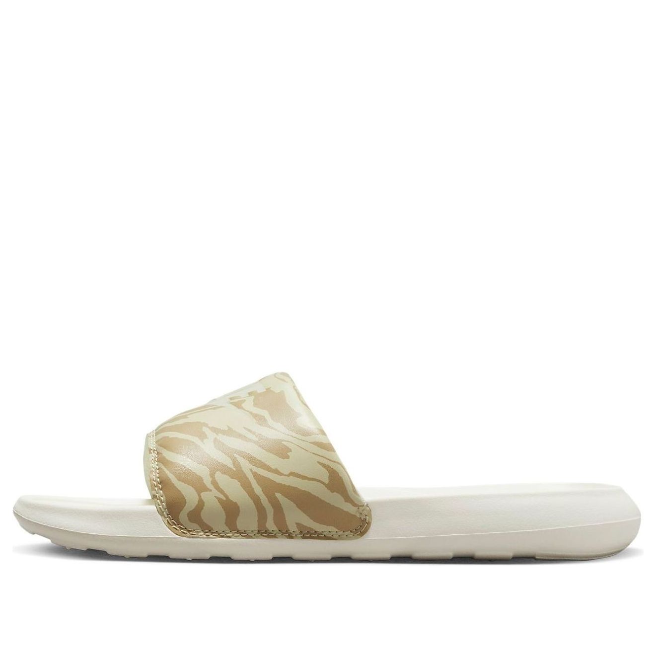 (WMNS) Nike Victori One Printed Slide 'Coconut Milk Zebra' CN9676-105
