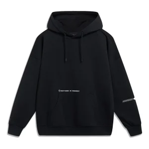 Li-Ning Anything Is Possible Graphic Hoodie 'Black' AWDT599-1