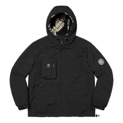 Supreme x Timberland Reversible Ripstop Jacket 'Black White' SUP-FW21-273