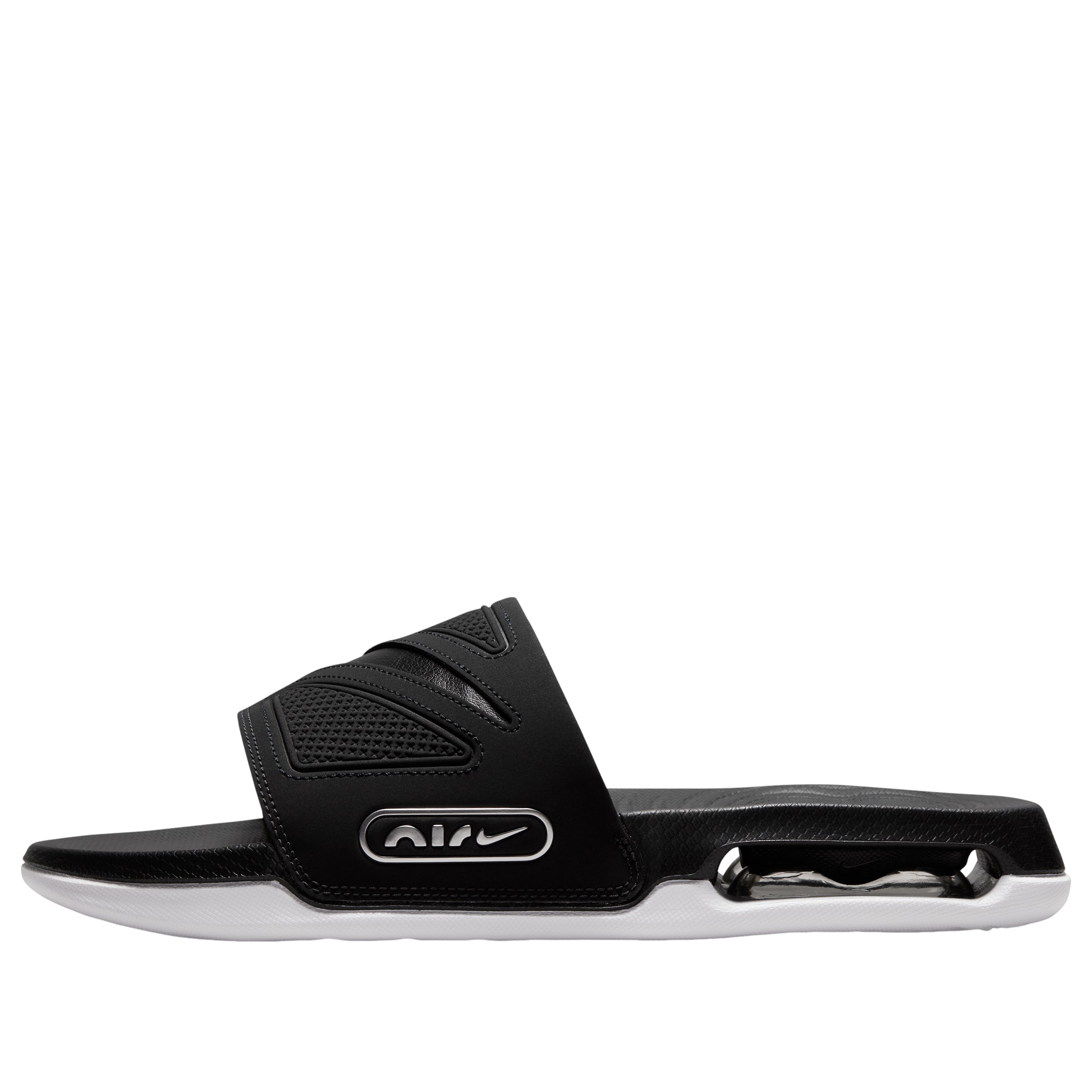 Nike Air Max Cirro Slide 'Black Metallic Silver' DC1460-004