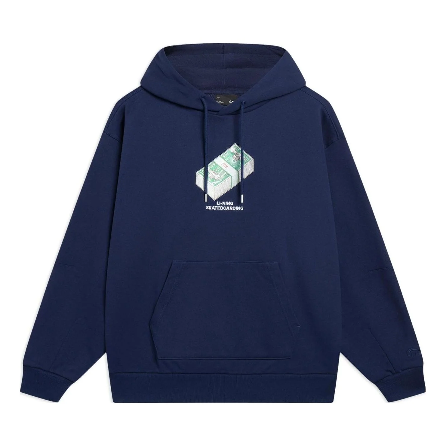 Li-Ning x Phil Hackett Graphic Hoodie 'Navy' AWDT227-3