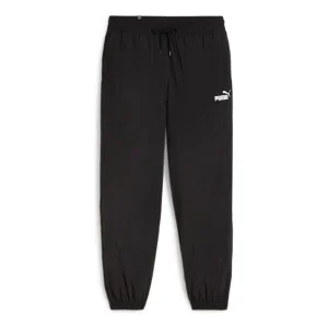 (WMNS) PUMA ESS+ Woven Pants 'Black' 680406-01