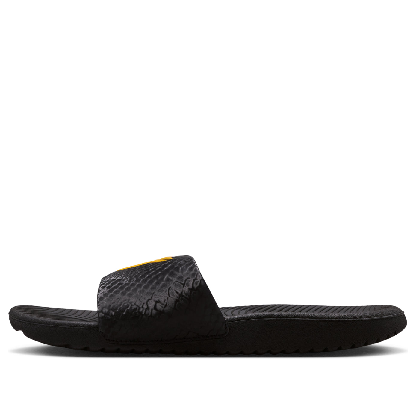 (GS) Nike Kobe Kawa Slides 'Black University Gold' IF2871-003