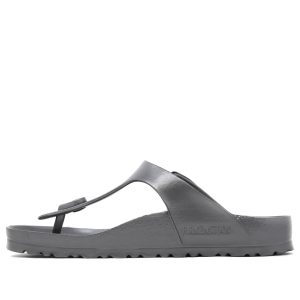Birkenstock Gizeh Essentials EVA Metallic Sandals 'Anthracite' 1001505