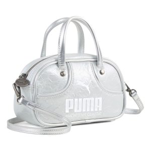 (WMNS) PUMA 1976 Luster Micro 1L Grip Bag 'Feather Gray Metallic' 092862-01