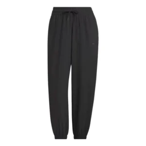 (WMNS) adidas 2-Stripes Woven 7/8 Pants Asia Sizing 'Black' JZ2173