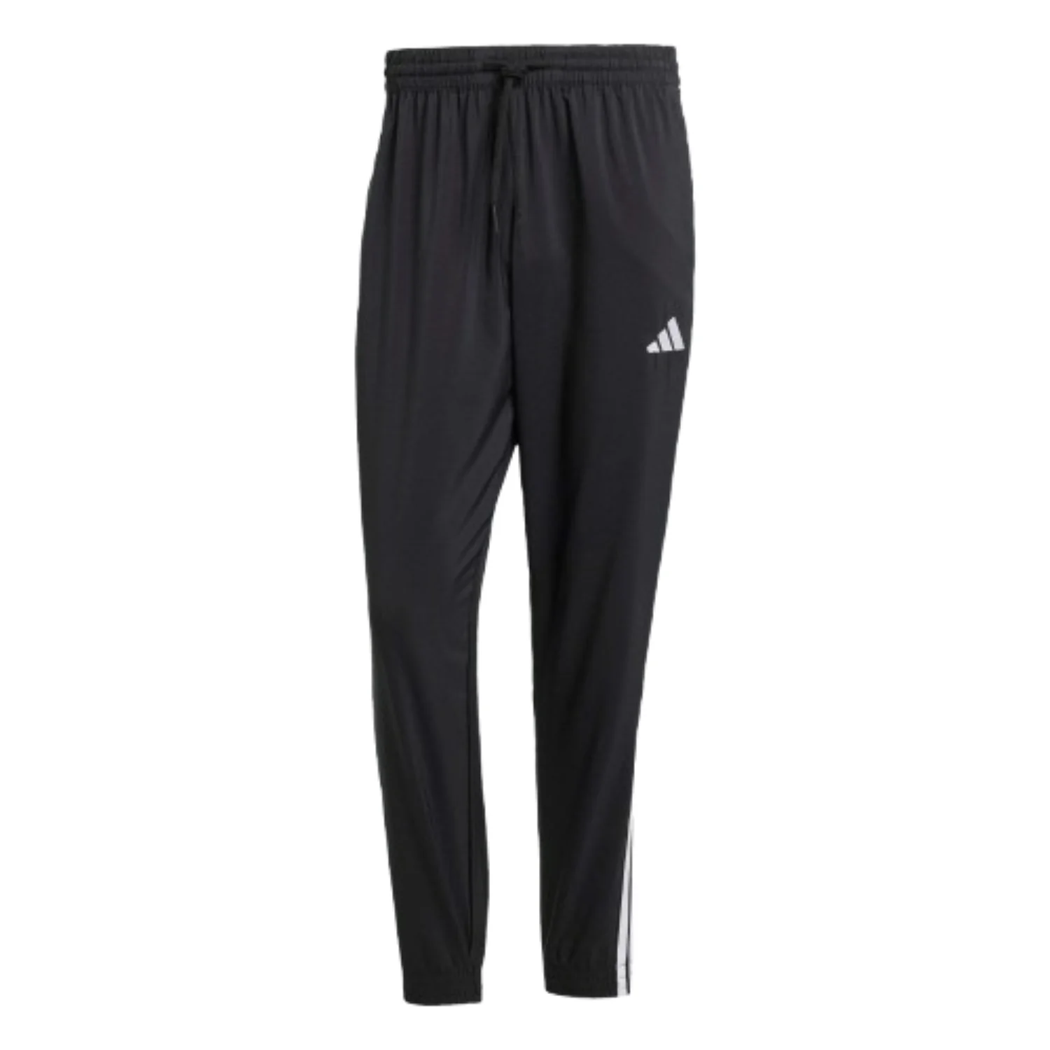 adidas Essentials 3-Stripe Sweat Pants Asia Sizing 'Black White' IM7841