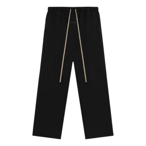 Fear of God Essentials SS25 Relaxed Brushed Sweatpants 'Black' 130HO244700F
