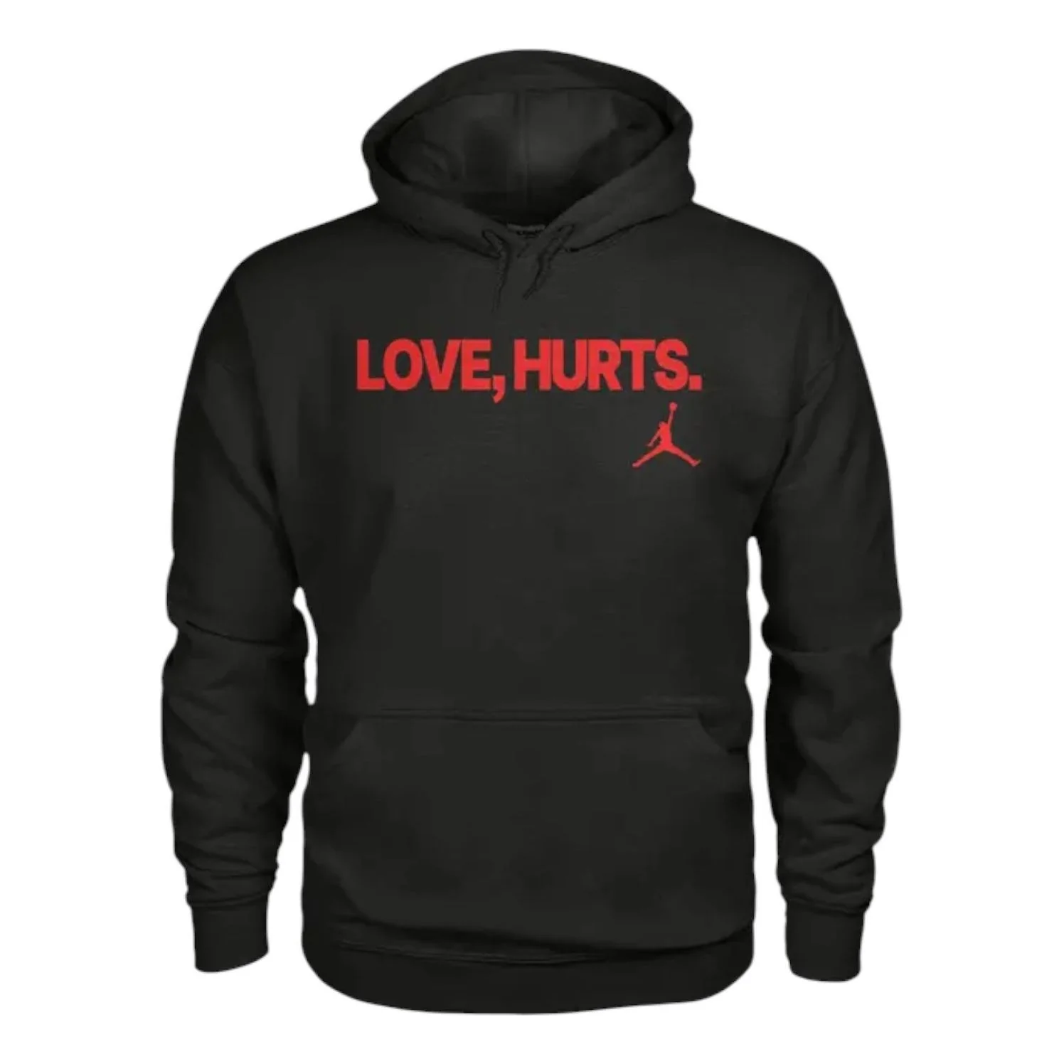 Air Jordan x Jalen Hurts Love Hurts Hoodie 'Black' IQ3843-010