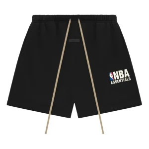 Fear of God Essentials x NBA Sweatshorts 'Black' 160AL244001F