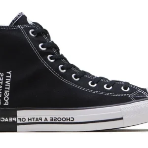 Converse Chuck Taylor All Star High 'Seek Peace - Black' 165766F