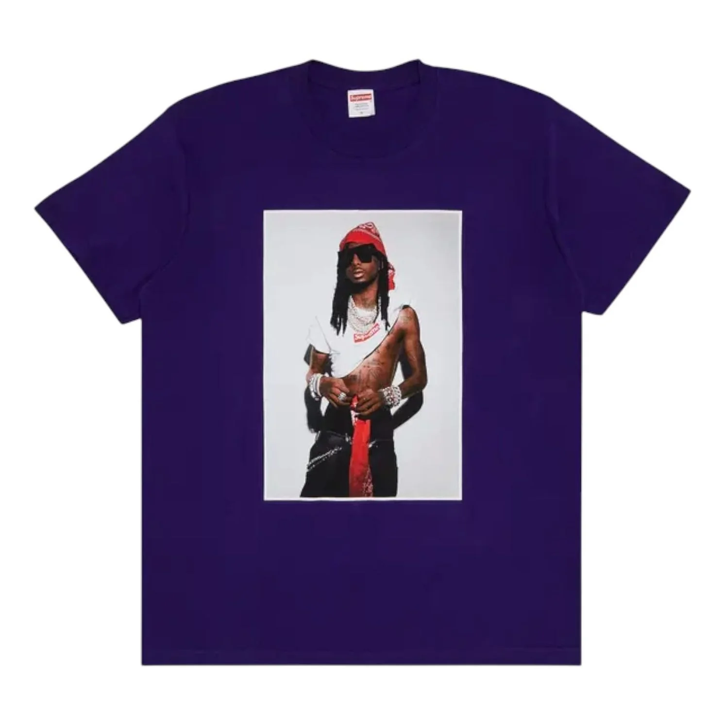 Supreme Playboi Carti T-Shirt 'Purple' FW25T50-PURPLE