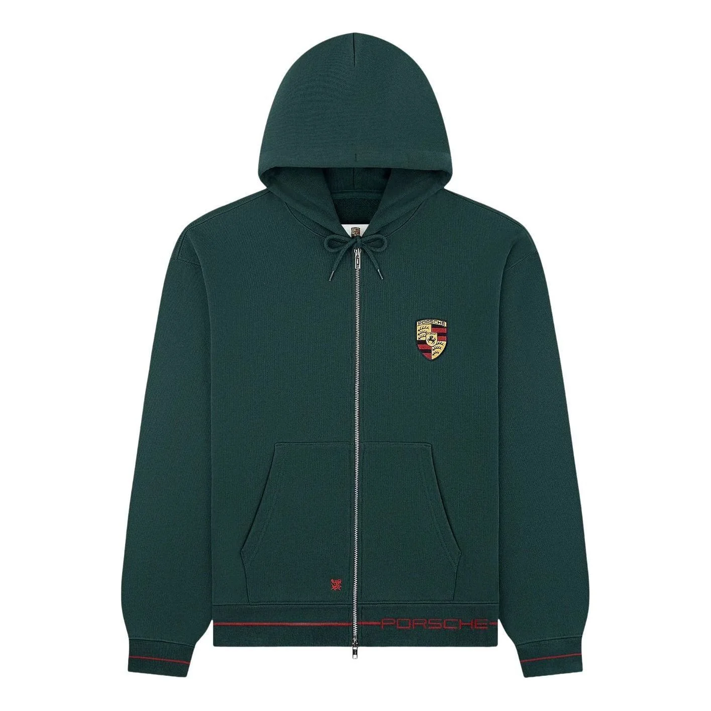Aime Leon Dore x Porsche Full-Zip Hoodie 'Pine Grove' FW25CH007-PINE
