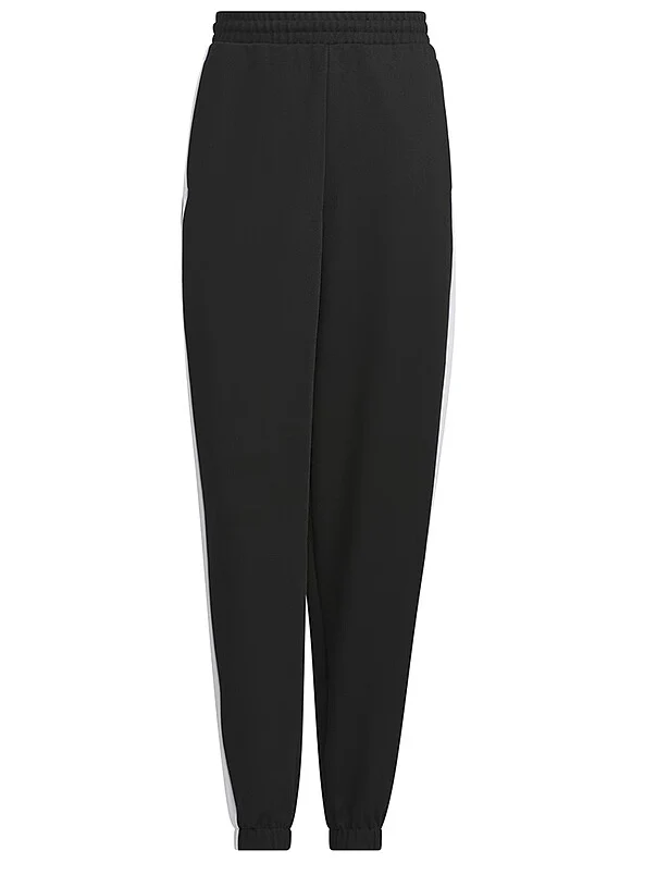 (WMNS) adidas Originals Woven Track Pants Asia Sizing 'Black White' JE3488