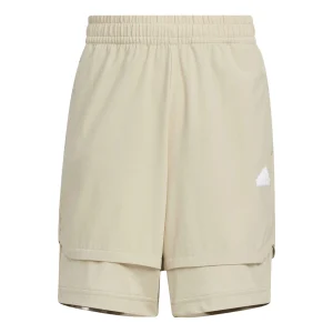 (GS) adidas Sportswear Shorts Asia Sizing 'Beige' IT1798