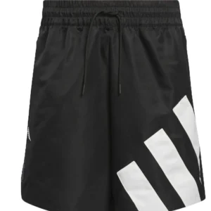 adidas Anthony Edwards 1 Foundation Shorts Asia Sizing 'Black White' IU2817