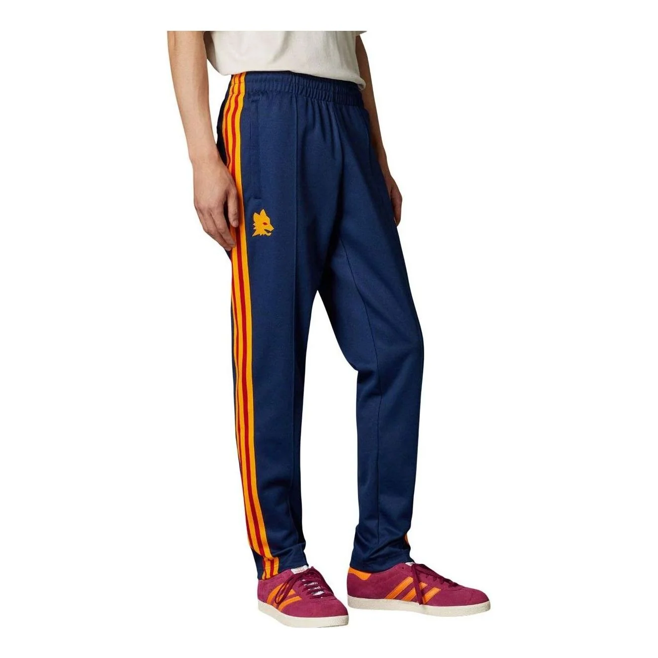adidas AS Roma 1993 Track Pants Asia Sizing 'Navy' IT3870