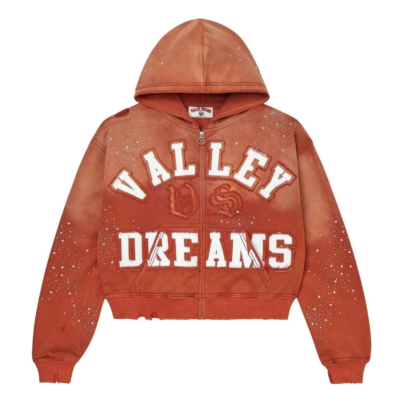 Vale Forever Classico Zip Up Hoodie 'Orange' 11451-1SS2604VFCZUH-ORAN