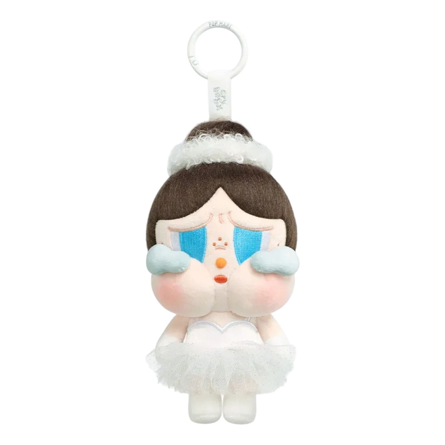 Pop Mart Crybaby Shiny Shiny Plush Blister Pack Pendant PPMT-2507-W