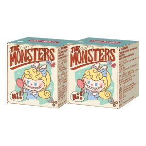 Pop Mart Pop Bean The Monsters Labubu Hair Salon Series Sealed Case (2 Blind Boxes) PPMT-2606-0044-1184036045