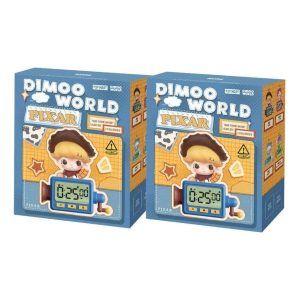 Pop Mart Dimoo World x Pixar Series Timer Fridge Magnet Sealed Case (2 Blind Boxes) PPMT-2607-0034-1204401908
