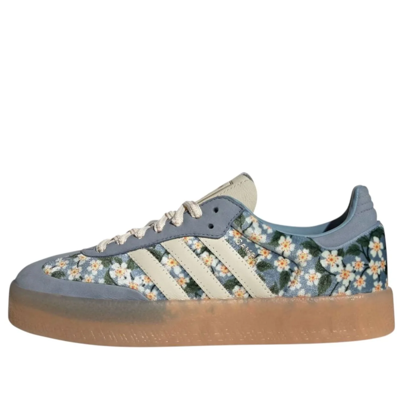 (WMNS) adidas x Liberty London Sambae ‘Blue Cream White’ JQ6046