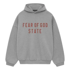 Fear of God Essentials SS25 Fleece Hoodie 'Grey' 192BT246251F