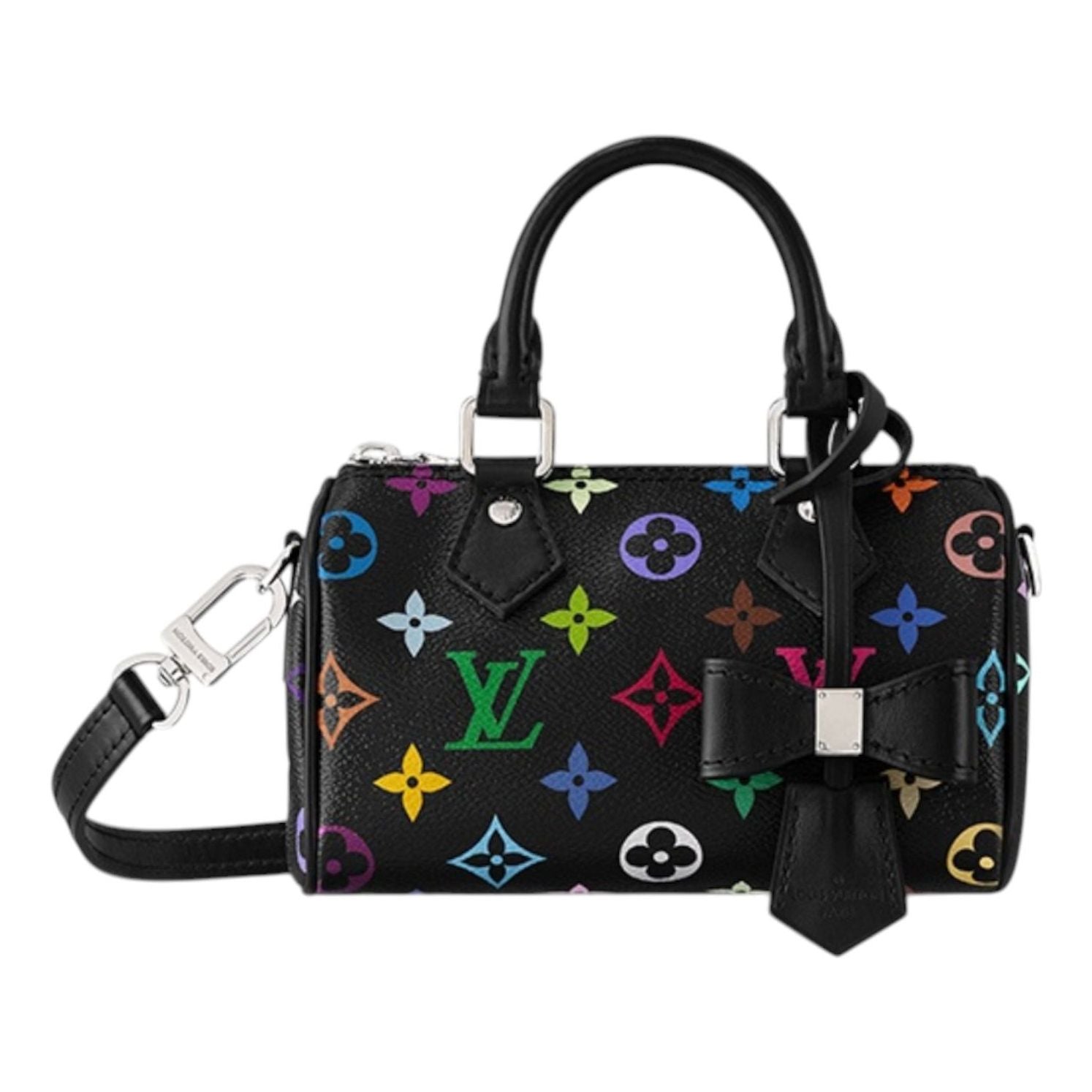 LOUIS VUITTON x Takashi Murakami Nano Speedy 'Black Multicolored' M13406