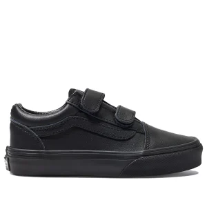 (PS) Vans Old Skool Hook and Loop Classic 'Black' VN000CYAHF9