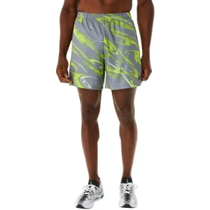 ASICS Suminigashi Motif Print 7IN Shorts 'Grey Green' 2031D776-024