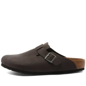 Birkenstock Boston Vegan Sandals 'Black Desert Dust' 1023518