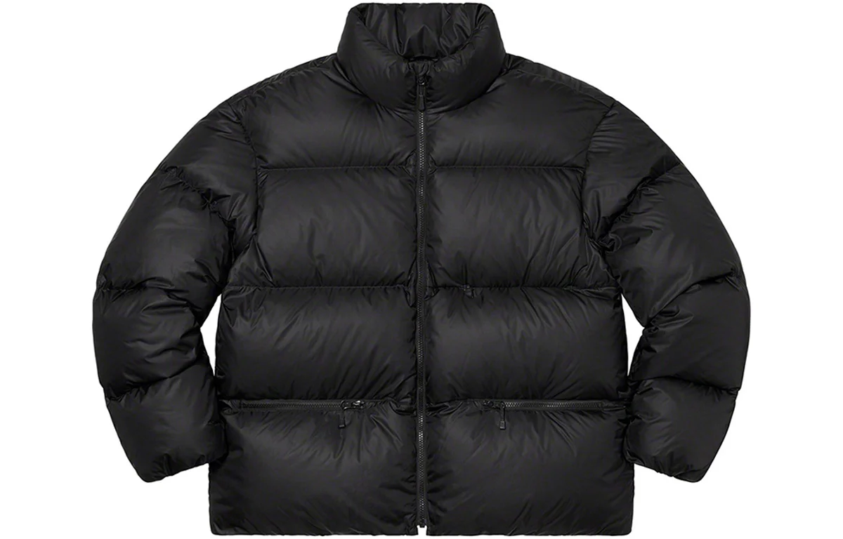 Supreme x Yohji Yamamoto Down Jacket 'Black White Red' SUP-FW20-100