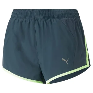 (WMNS) PUMA Run Favorite Velocity 3 Inch Running Shorts 'Green' 523178-16