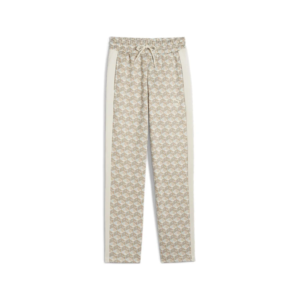 (WMNS) PUMA T7 Straight Track Pants 'Prairie Tan-AOP' 625599-83