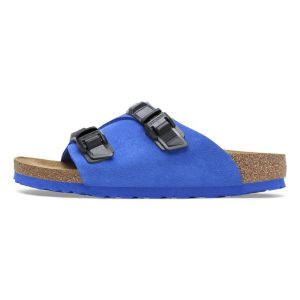 Birkenstock Zrich Tech Suede Leather Sandals 'Ultra Blue' 1026800