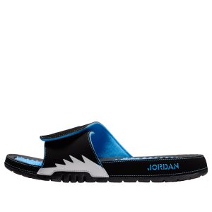 Air Jordan Hydro 5 Retro Slides 'Black University Blue' 555501-004