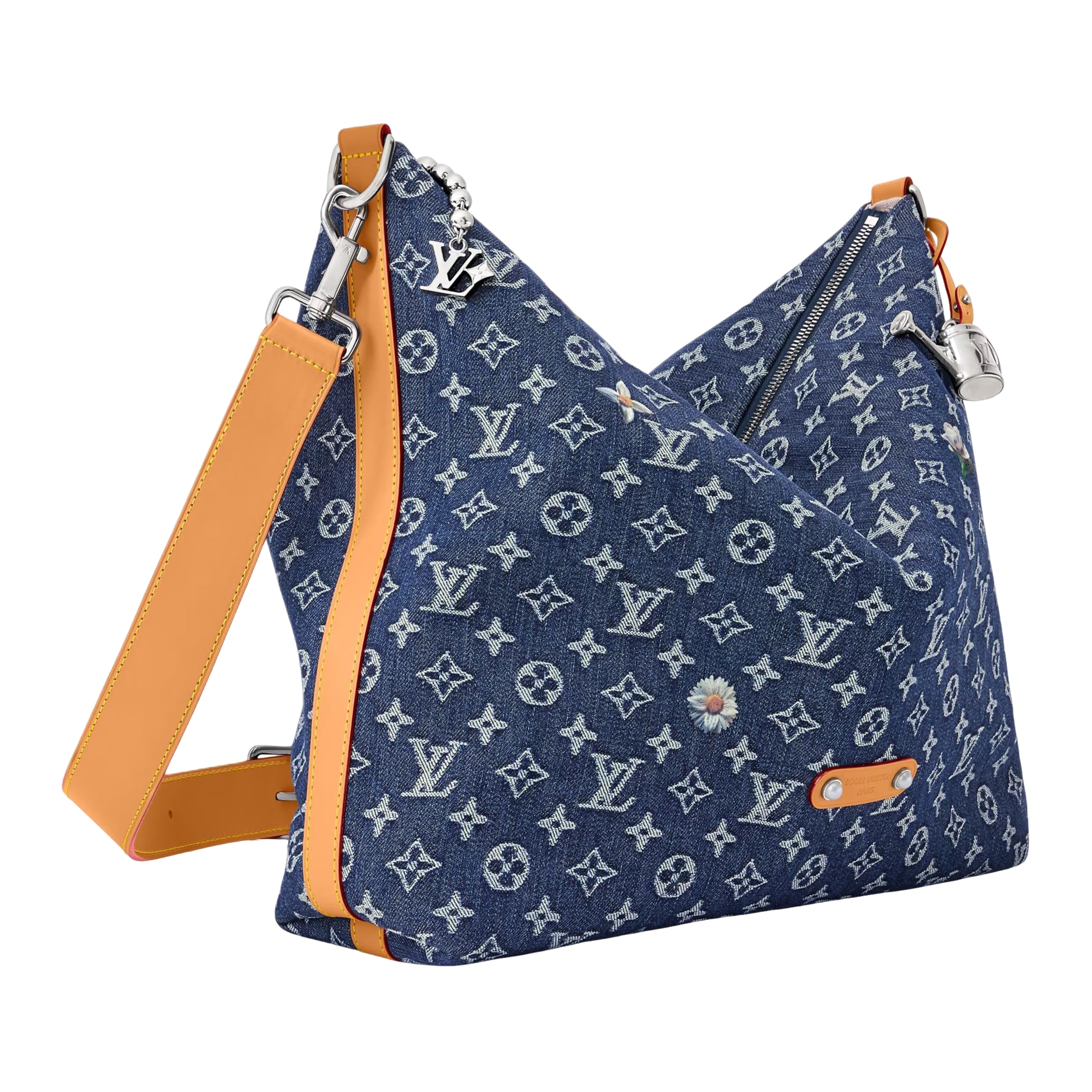 LOUIS VUITTON Vagabond Hobo 'Blue' M27555 - Image 2
