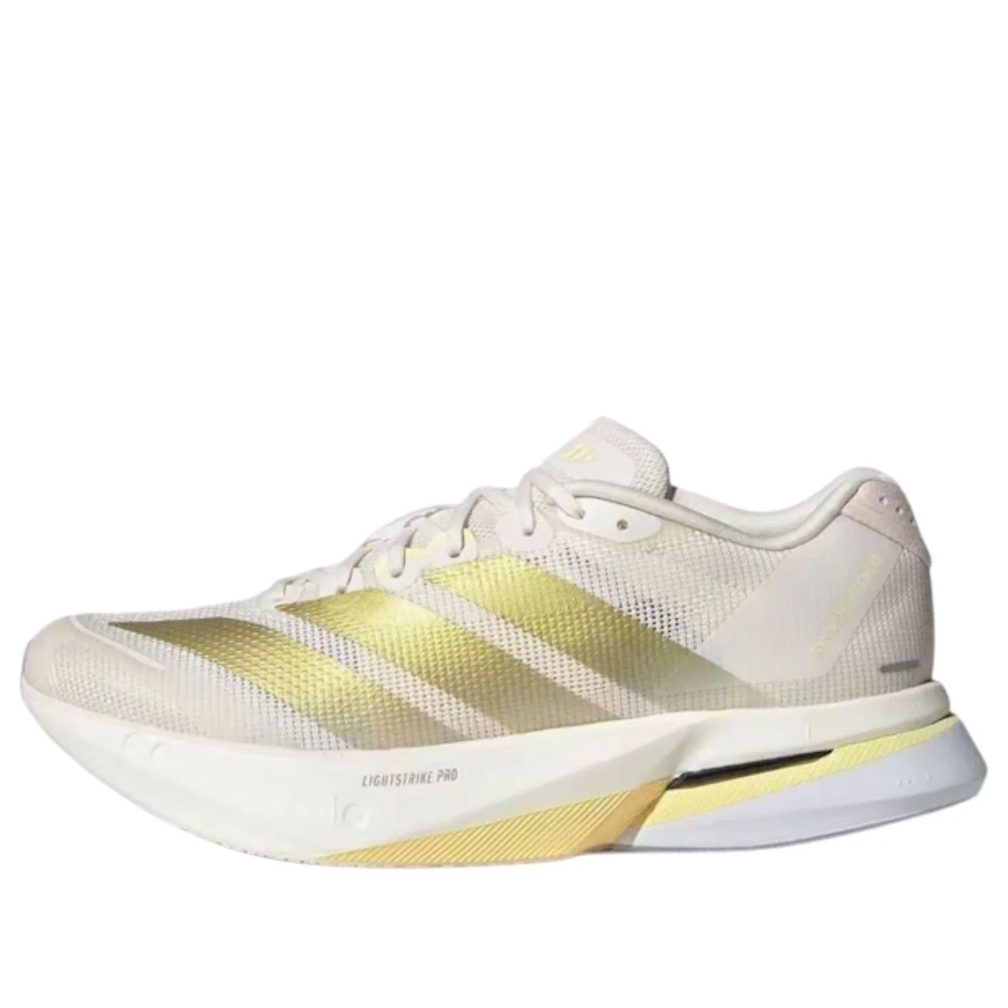 (WMNS) adidas Adizero Boston 13 'Chalk White Gold Metallic' JS4952
