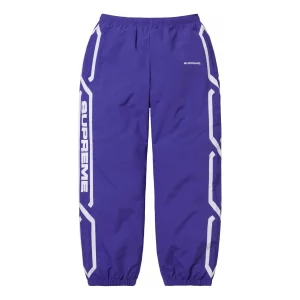 Supreme Inset Link Track Pants 'Purple White' SUP-SS24-079