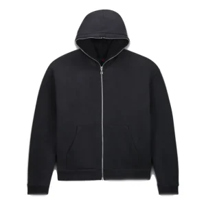 Air Jordan x Travis Scott SS24 Full Zip Hoodie 'Black' DZ5500-010
