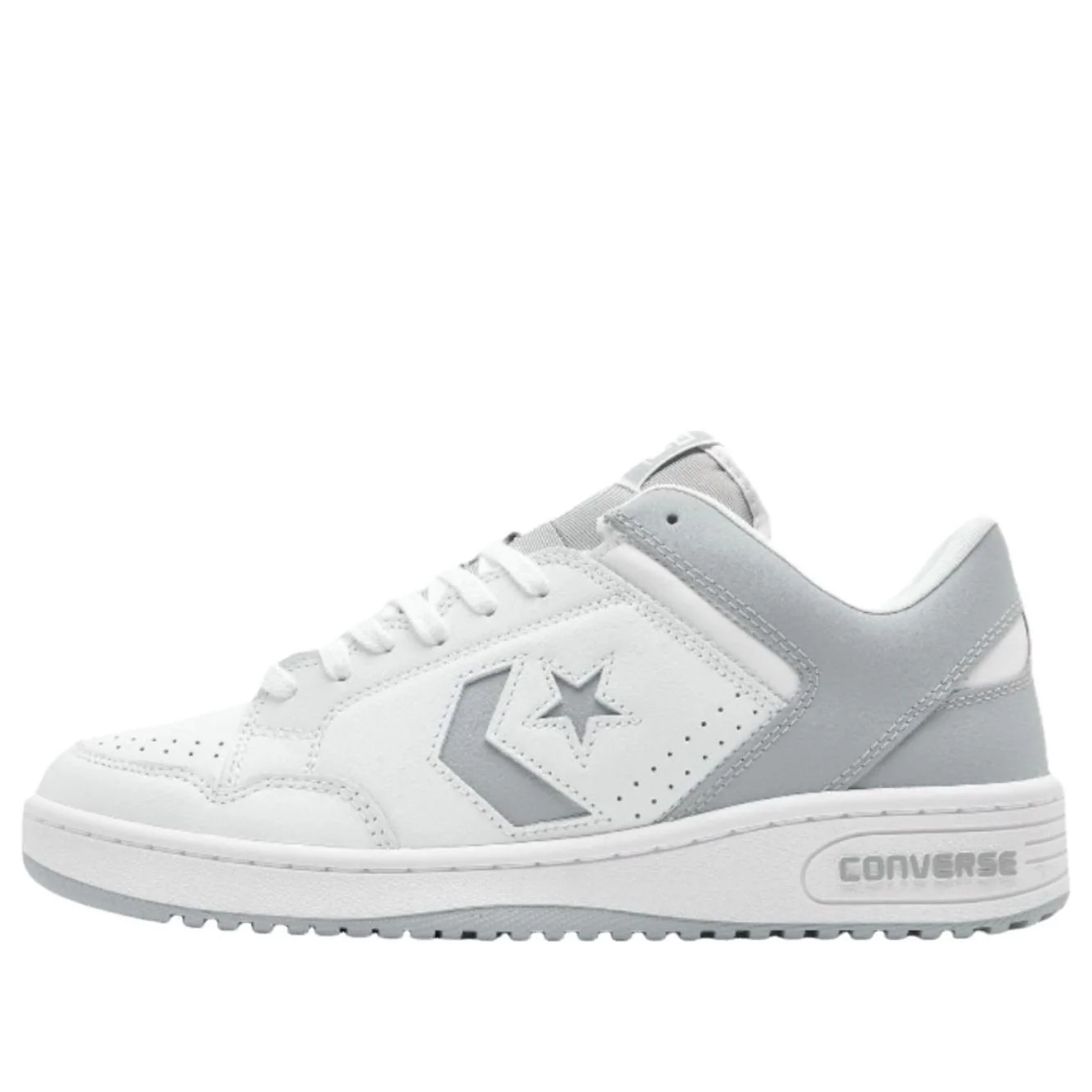 Converse Weapon Leather Ox 'White Wolf Grey' A10204C
