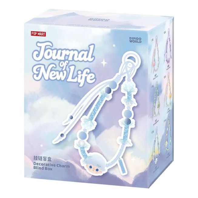 Pop Mart DIMOO Journal of New Life Series Decorative Charm Blind Box Sealed Case (1 Blind Box) PPMT-2510-0079-996452755