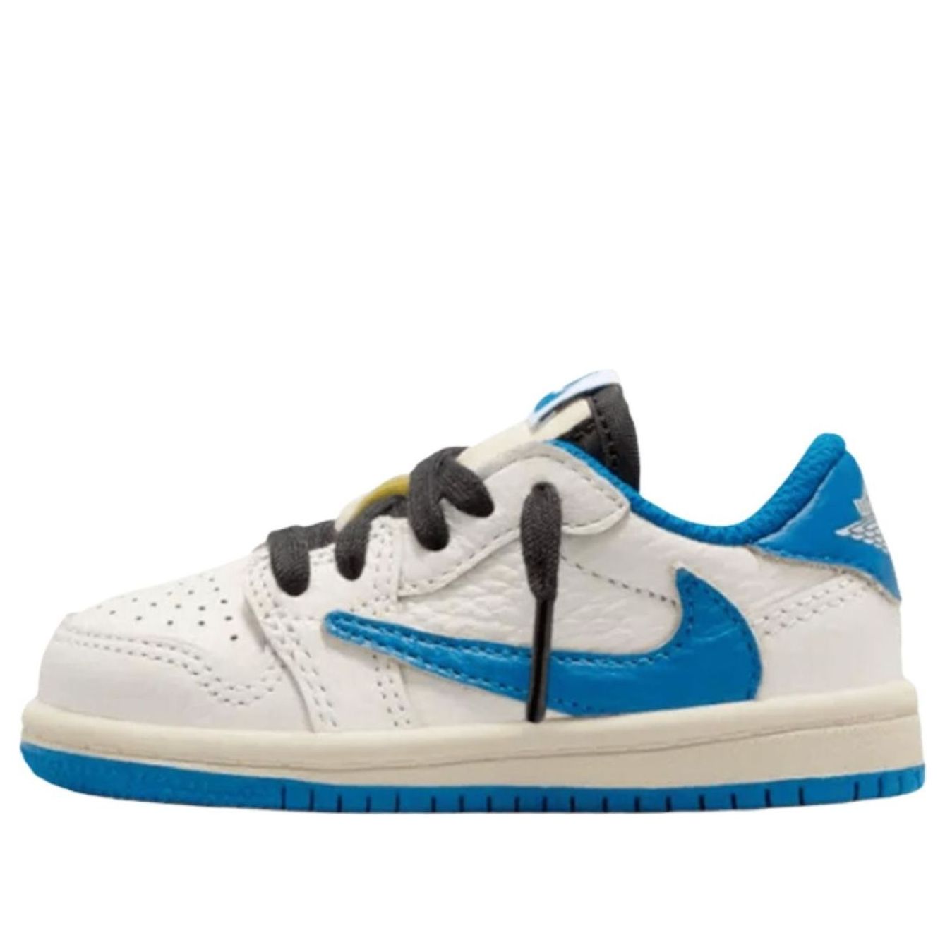 (TD) Air Jordan 1 Retro Low x Travis Scott x Fragment 'Sail Military Blue' DO5441-104