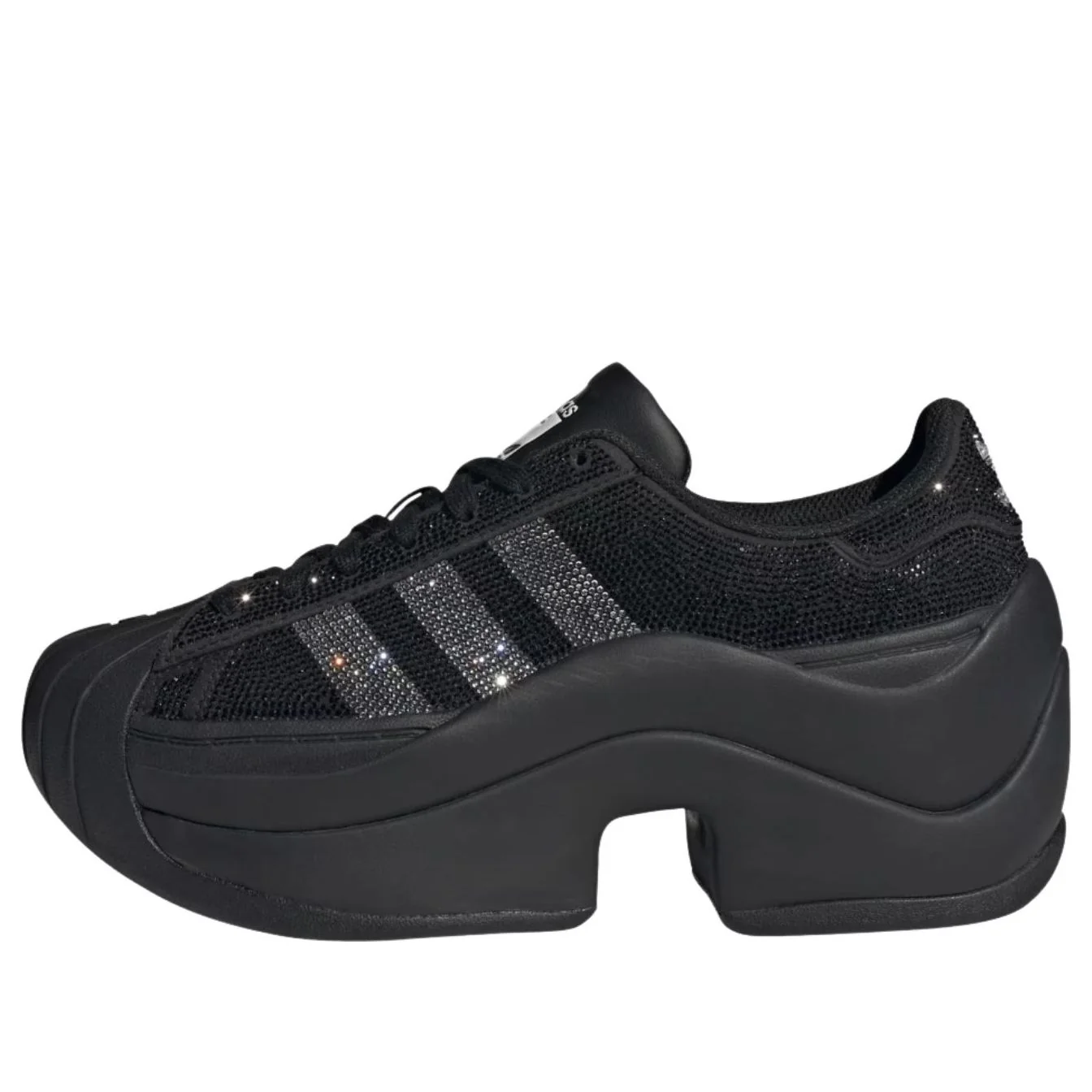(WMNS) adidas Superstar Bold 'Black' IH1663